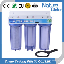3-Stufen-Wasserfilter mit Luftentlastungsknopf Rohrfiltergehäuse Nw-Prf03